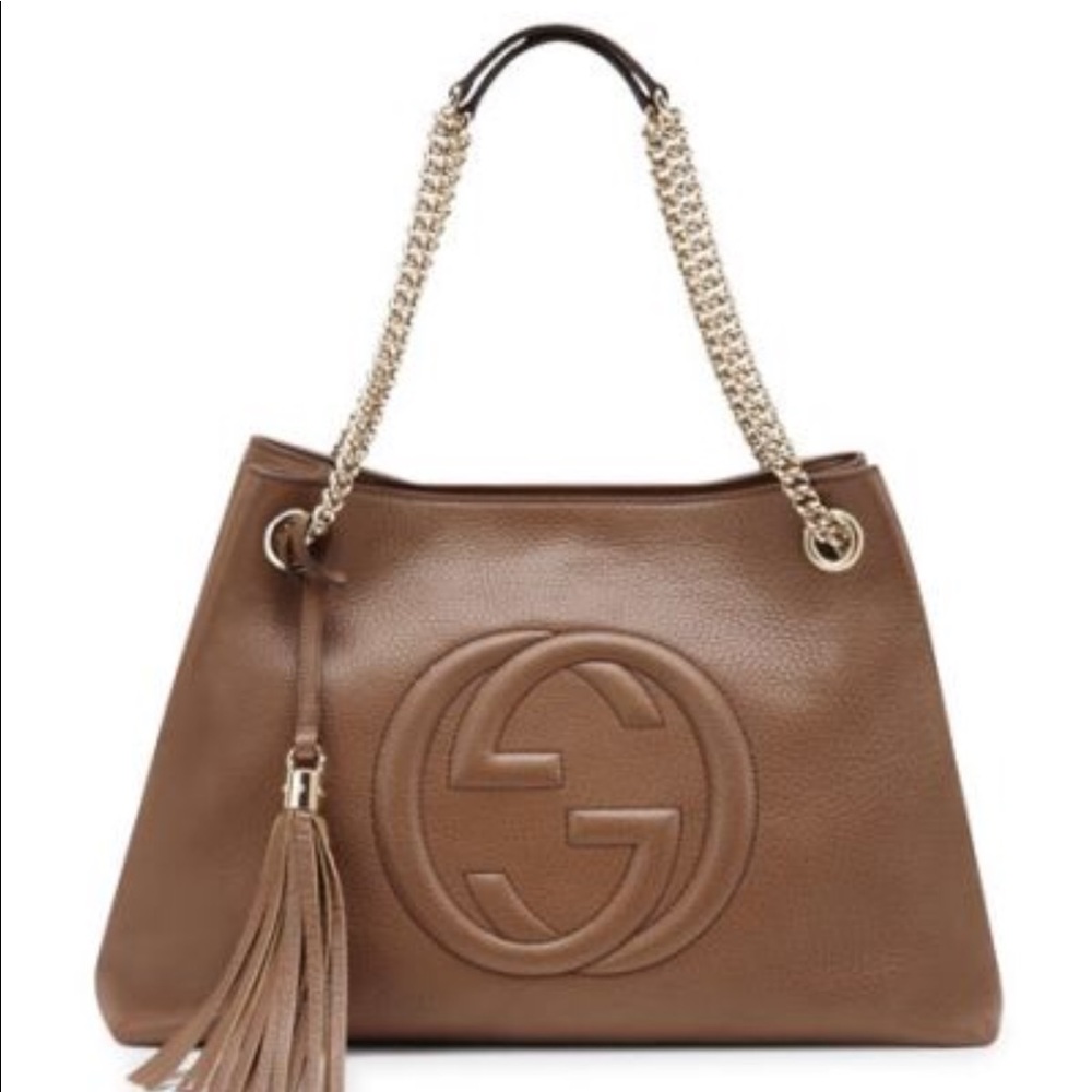 Authentic GUCCI PURSE CAMEL